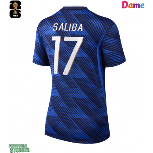 Frankrig William Saliba #17 Replika Hjemmebanetrøje Dame VM 2026 Kortærmet